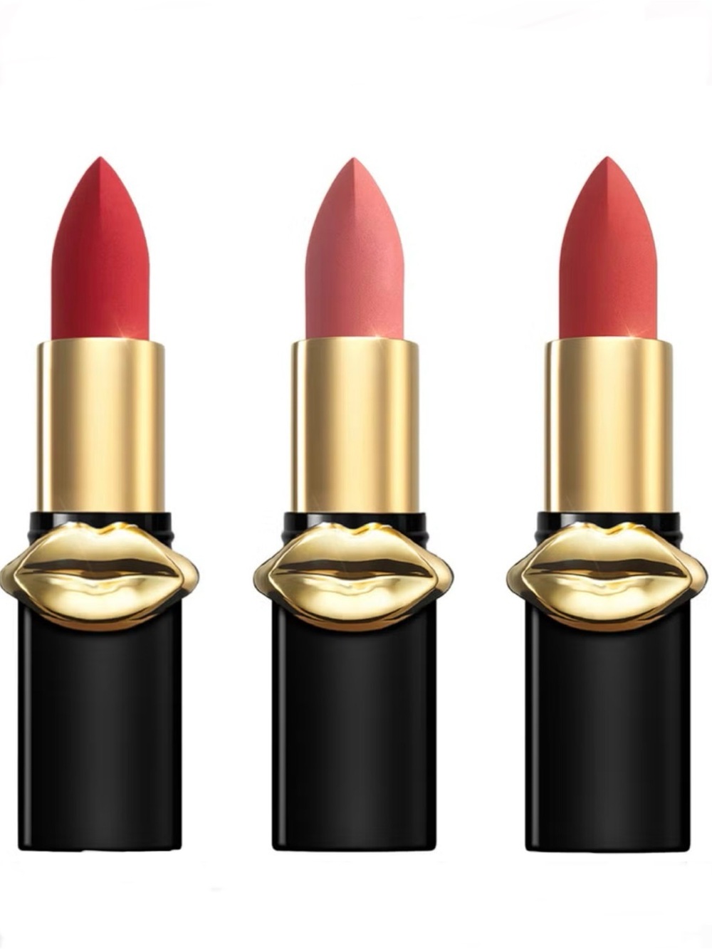 Pat McGrath Go-To Mattes Mini Lipstick Trio Elson/Beautiful Stranger/Fever Dream